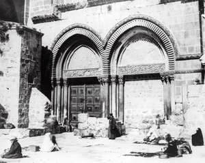 1865年进入圣墓教堂 作者 詹姆斯·麦克唐纳中士