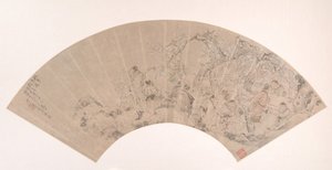 桃李园》，日期为1879年。 作者 沙孚