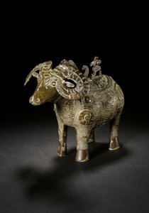 尚公（青铜）晚期公羊礼仪公羊形酒器（另见3618607） 作者 商代中文学校