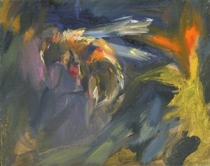 蜜蜂 3 号》，2024 年（木板油画）
