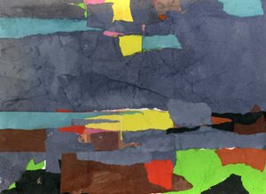 水洗 2 号，2024 年（拼贴画）