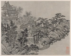 苏州虎丘十二景：登云亭