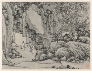 苏州虎丘十二景：1490年后的虎山剑春。