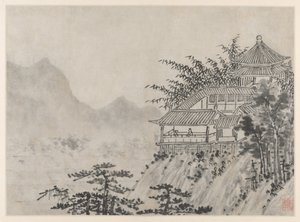 苏州虎丘十二景千亩云海