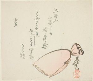 一个袋子 作者 Shibata Zeshin