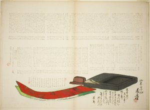 纪乐诗歌的层次 作者 Shibata Zeshin