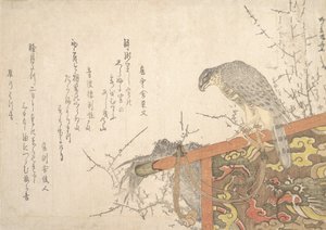 绑在鲈鱼上的鹰。 作者 心斋