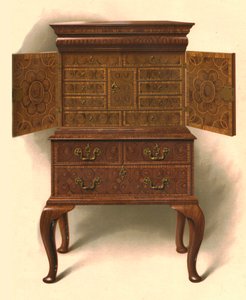 胡桃木柜，1906年 作者 雪莉·查尔斯·莱韦林·斯洛科姆