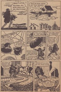 绝望的德斯蒙》，漫画条，约1955年。   作者 雪莉·马卡姆