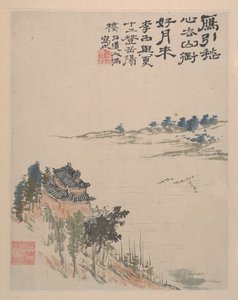 荒野之色，约。 1700。 作者 石涛