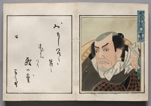 演员肖像相册》中的叶片 作者 升草斋