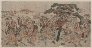 七个幸运神，1810年代 作者 顺森