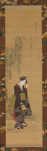 柳树下的女人，18世纪。