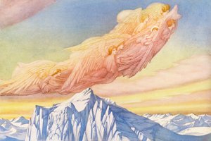 黄金传奇圣凯瑟琳（彩色石版印刷） 作者 西德尼庄园