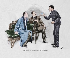 看看我妻子在庄稼里发现了什么，1892年 作者 悉尼佩吉特