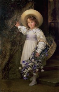 Harebells 作者 西吉斯蒙德·克里斯蒂安·休伯特·格策