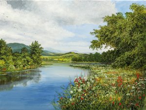 宁静的风景 作者 西尔维安·斯特恩哈格尔