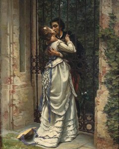 吻》，1910年。 作者 西尔维奥·阿拉森