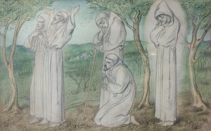A group of Franciscan Friars 作者 西蒙·所罗门