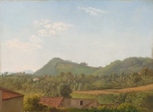 那不勒斯附近的景色，约1806年。