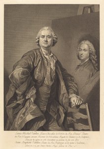 Louis Michel Vanloo 作者 路易斯·米歇尔·范·卢之后的西蒙·查尔斯·米格