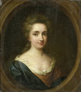 约翰娜·范·西特斯 (1672-1740)，安娜·范·西特斯的妹妹 作者 西蒙·杜波依斯（Simon Dubois）