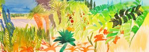 热带》，2016 年（水基媒体） 作者 西蒙·弗莱彻