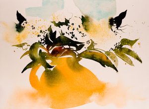 黄壶，2016（水彩画）