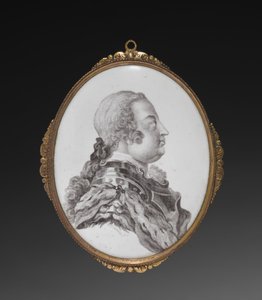 椭圆形牌匾，坎伯兰公爵，约1755年。