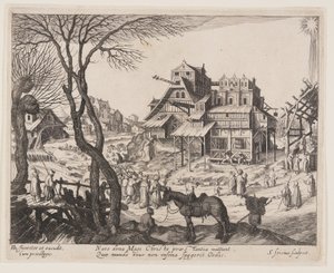 玛吉的崇拜》，选自《基督生平风光》（Landsapes with Scenes from the Life of Christ