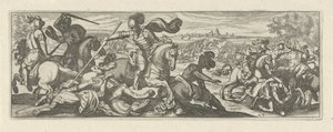 Veldslag
骑兵（系列标题）
Faecvnda qvam sit acris ingeni viris dilecta Phaebo et gratys Florentia, sat indicant pvgnae, enthea vi pectoris quas Mercuri sculpsit cliens tempestiv (系列标题) 作者 安东尼奥·坦佩斯塔