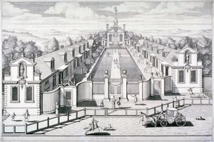 三一救济院，Mile End路，Stepney，伦敦，1696年。  