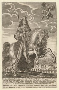 腓特烈-威廉1620-1688年的肖像，勃兰登堡选帝侯，普鲁士公爵，1680年 作者 西蒙·格林