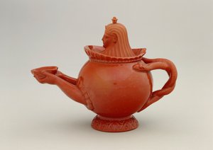埃及主题茶壶，1793年后（陶瓷）