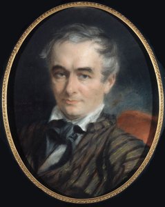 作家Prosper Mérimée 1803-1870的肖像，1852年。