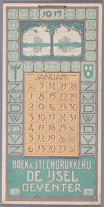 日历 1917 作者 德伊塞尔