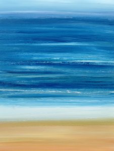 大西洋》，2008 年（木板油画） 作者 西蒙·塔兰特