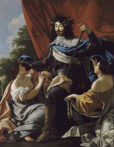 法国路易十三画像 1601-1643年 作者 西蒙·沃埃
