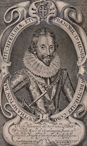 亨利·沃里斯利（Henry Wriothesley），南安普敦伯爵，威廉·莎士比亚的赞助人，c1617年1894年