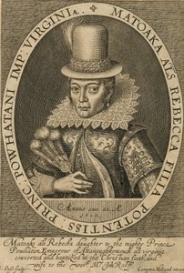Pocahontas，1616年。