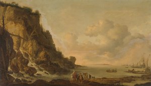 岩石海岸 作者 Simon de Vlieger（归属于）