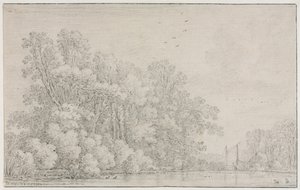 河景c。 1650。 作者 西蒙·德·弗利格