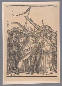Joos Lambrecht 版画系列《基督的胜利》第二部分的复制品 作者 乔斯·兰布雷希特
