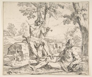 水星和阿格斯，约。 1630-1648。