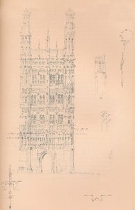 维多利亚塔，威斯敏斯特》，约1837年 1904年 作者 查尔斯·巴里爵士