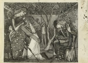 骑士的告别》，1858年