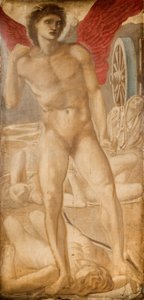 特洛伊三联画--《爱征服遗忘的研究》，1875年。