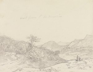 兰戈伦和奥斯威斯特里之间 作者 George Howland Beaumont 爵士第七世男爵