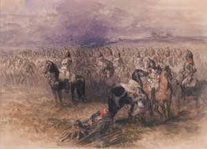 法国骑兵队，1851年 作者 约翰·吉尔伯特爵士