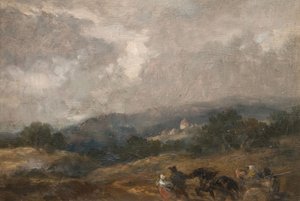 景观素描，1877年。